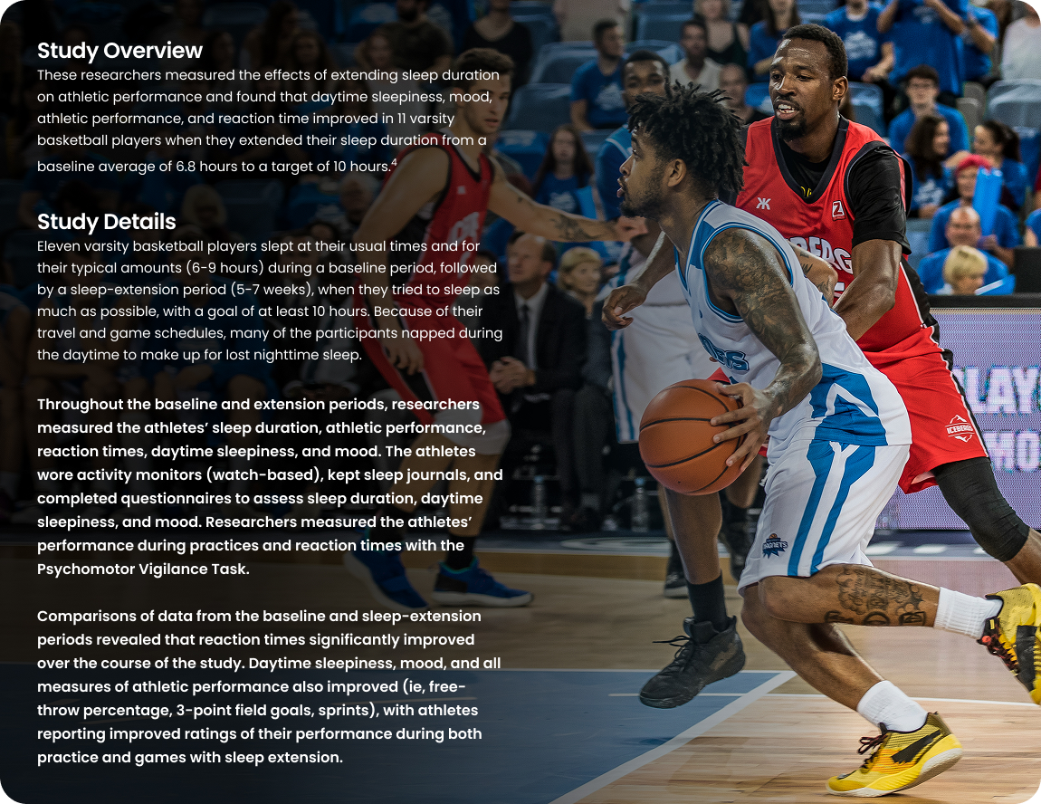 Athletes and the Benefits of Healthy Sleep
