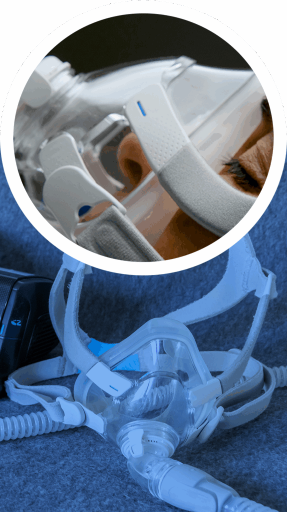 CPAP mask assistance